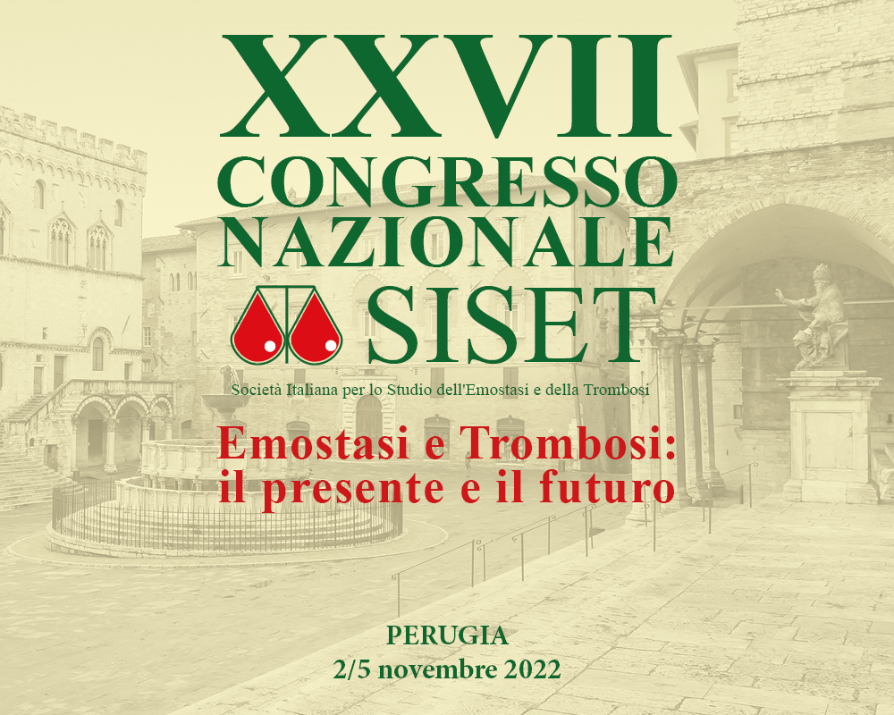 XXVI CONGRESSO NAZIONALE SISET